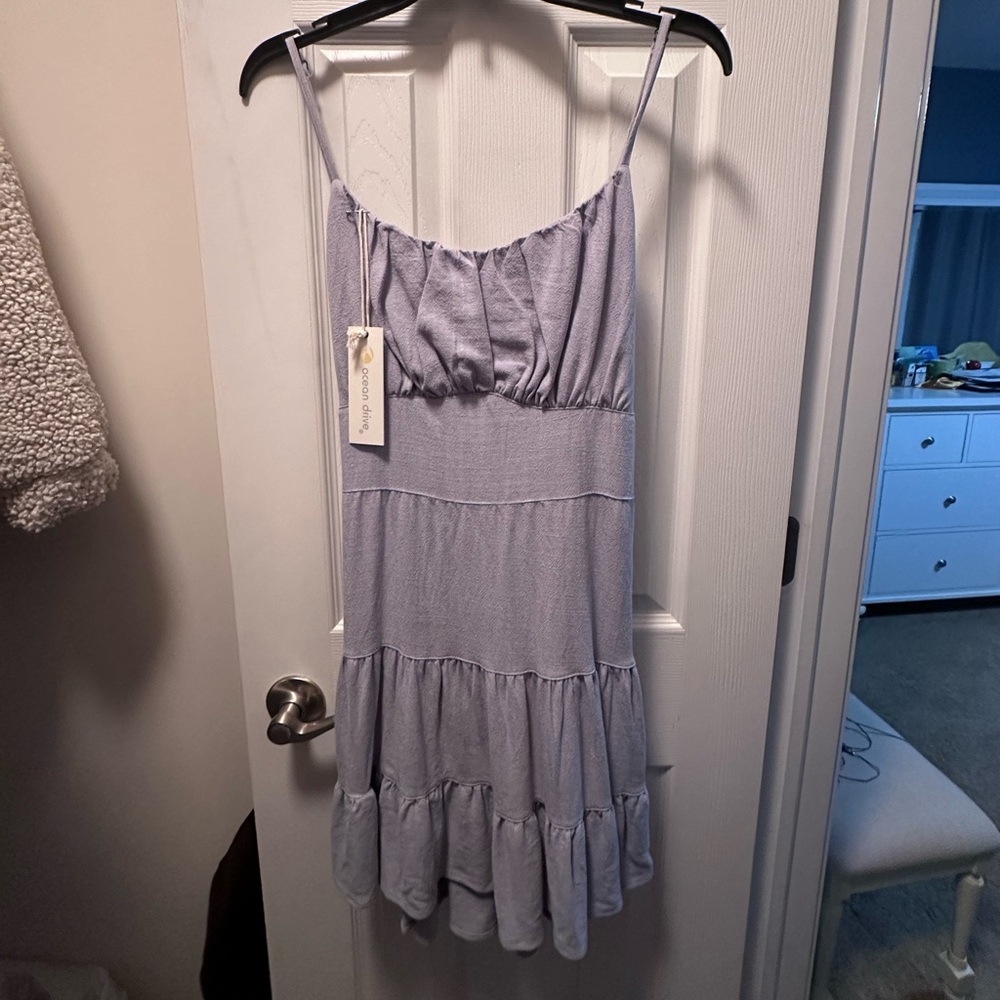 Ocean Drive Soft Blue Dress